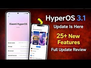 Redmi Note 13 Pro HyperOS 3.1 Official Update Released | Big Stable Update! New Hidden Features