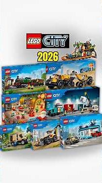 LEGO City 2026 is here! 🔥 These sets are surprising…