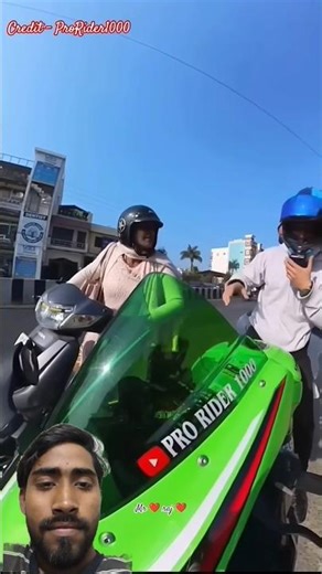 Ninja zx10r 😱 Angry Aunty 😡ProRider1000 #trending #zx10r #shorts #viral #aunty #angry #motovlog