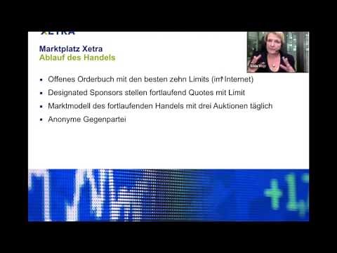 Webinar: Das offene Xetra-Orderbuch