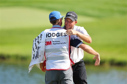 Who is Lee Hodges' caddie? All you need to know about the 3M Open winner's bagman