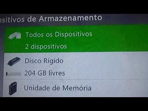 Memória interna e Hd interno do xbox 360 "Diferença" .