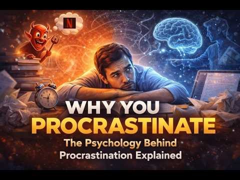 Why You Procrastinate | The Psychology Behind Procrastination Explained