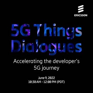 Developers, technology leaders and 5G Labs will be coming together at #5GThings Dialogues: Accelerating the Developer’s 5G Journey event! There, we'll discuss: 📶 How to enable #5G as a platform for the developers innovators, 🤝 Interactions between 5G networks and developers, 📱 Examples of successful apps / use cases over 5G And much, much more! Register for the digital experience on June 9 here 👉 http://m.eric.sn/z7WK50Jj1zY | Ericsson