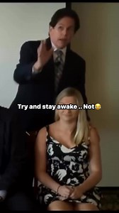 18K views · 271 reactions | Try and stay awake... Not #hypnosis #comedy #comedyvideo #funny #funnyvideo #reels #lol | Worlds Coolest Hypnotists | Facebook