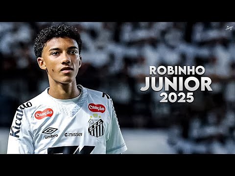 Robinho Junior 2025 - Amazing Dribbling, Assists & Goals - Brazilian Talent | HD