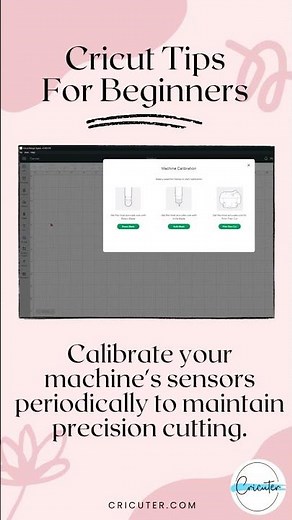 Cricut Calibration Made Easy: Quick Guide! #cricutshorts #cricuttips