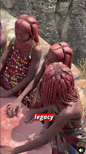 How the Himba Tribe Protects Hair Without Water #himba #tribal #namibia
