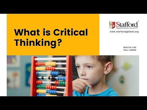 What is Critical Thinking?