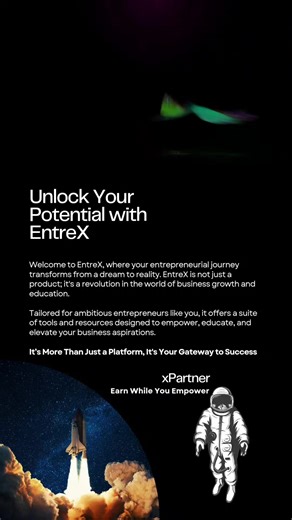 Hey Guys! EntreX has finally launched on the 11, November 2023. How Wonder is this? The owners of the Roadmap to Success have launched this platform, where courses are free to learn and you'll get 50% resell rights! There are lots of perks, just check the video to get all the details. Get the membership while the discount is there. Moreover Pre-launch members would be getting many benefits for joining. There is a 11% Discount on this membership until the 1, December 2023. I just got my membershi