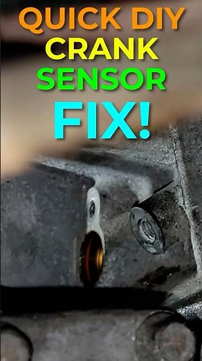 Jeep Patriot 4x4 Crank Sensor Replacement – The Fast & Easy DIY Guide! 🔧
