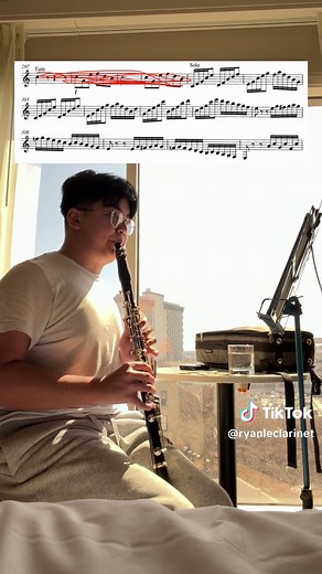 Mozart Clarinet Concerto Performance at TMEA