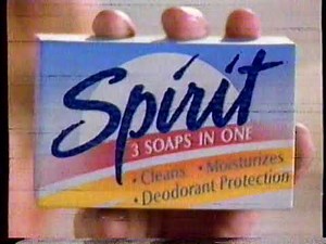 1991 Dial Spirit Soap "Give me 3 soaps" TV Commercial