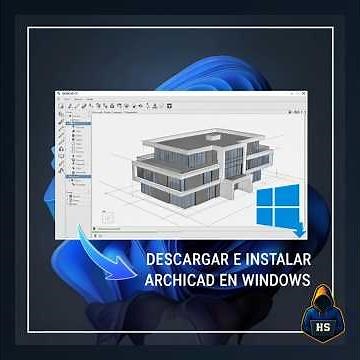 Como Descargar E Instalar Archicad Gratis para PC Windows 7/8/10/11 Crea Tus Plantas y Diseños ✅