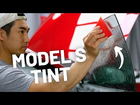 How To Tint Tesla Model S Windows