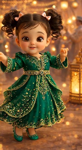 Adorable AI Girl Dancing Compilation