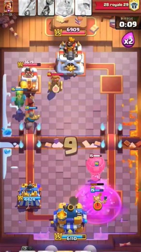 Knight without mega evolution #clashroyale #clashroyaleshort #shorts #supercell #gaming #皇室战争 #memes