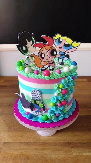 Powerpuff Girls Birthday Cake Ideas