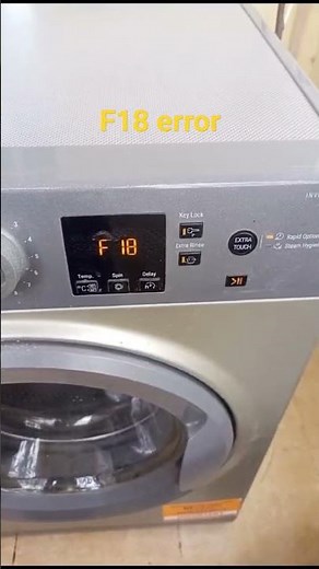 Hotpoint UK model F18 error code #washer #shorts
