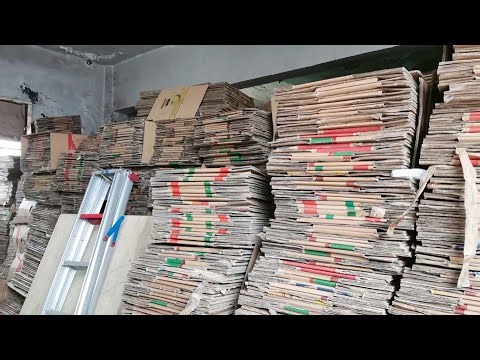 Cardboard Baler Trash Compactor