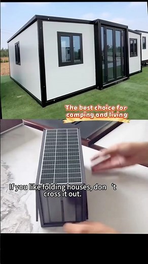 Expandable Container House | Interior, Solar Concept & Efficient Container Loading #foldinghouse