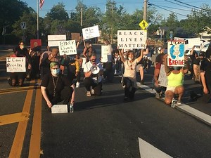 'Mama!': Protest Stops Traffic On Rt. 58 For Almost 9 Minutes
