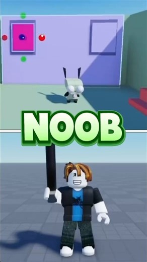 Noob Vs. Pro Roblox Studio #roblox