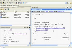 Matlab Image Processing Tutorial includes histograms and imhist