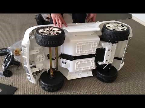 UNBOXING, ASSEMBLY & FUNCTIONS - MERCEDES BENZ RIDE ON CAR