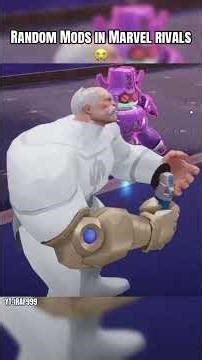 Most random mods in marvel rivals #gaming #marvelrivals #shorts