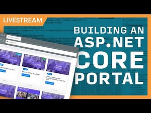 Live Stream: Building ASP.NET Core Live Stream Portal for .NET Community Standups with Jon | !what