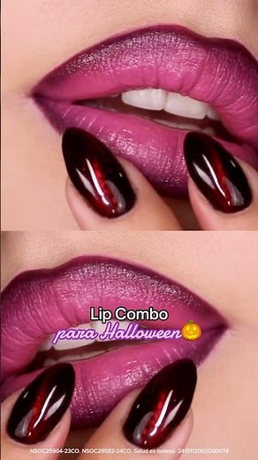 #tutorial Lip Combo para Halloween #halloweenmakeup 🎃👀💄