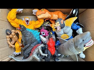 ASMR: Godzilla Toy Battle - The Sounds of Destruction