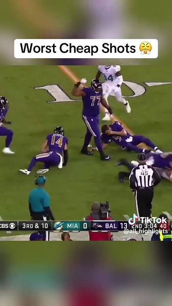 Worst Cheap Shots in NFL Football History