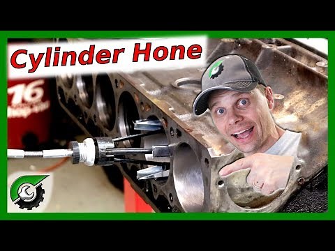 Honing Jeep Inline 6 cylinder: Engine Rebuild Part 11