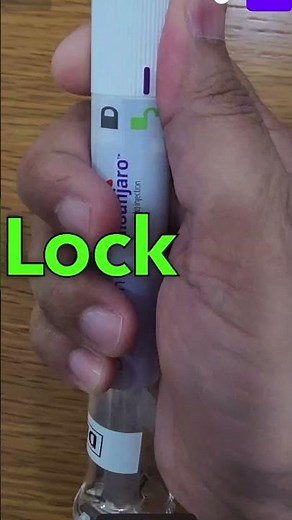 How to inject Mounjaro using the autoinjector device within 5 seconds? (quick 1 min guide)