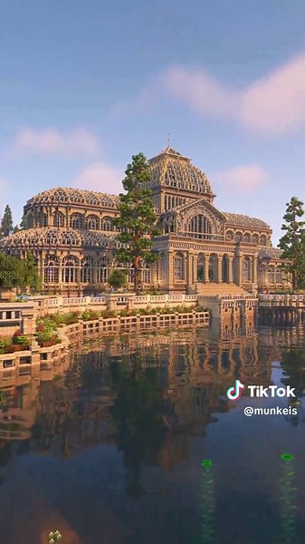 Presenting ~ The Glass Palace My newest large map release 🍂 Download this autumn themed map via my Patreon to explore 🩷 Watch the full showcase via my YouTube channel (: #minecrafter #foryou #cottagecore #minecraftbuilding #minecraftmods #minecraft #minecraftrelease #minecraftworld