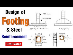 Footing Design and Reinforcement Details - Column Design and Reinforcement Details