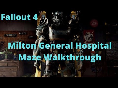 Fallout 4 Milton General Hospital Maze Walkthrough