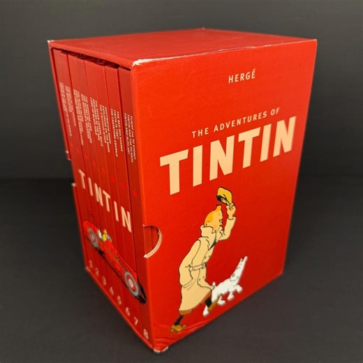 The Adventures of Tintin: the Complete Collection 8-volume Box Set (hardcover) - Etsy