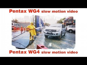 Pentax WG4 slow motion video