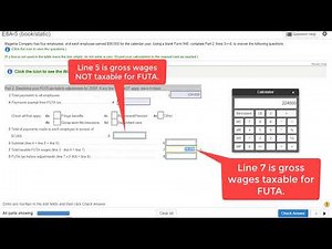 Exercise 8A-5 Complete Form 940 FUTA Tax Return