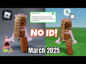 How to get ROBLOX VOICE CHAT😳🔊(June 2025)