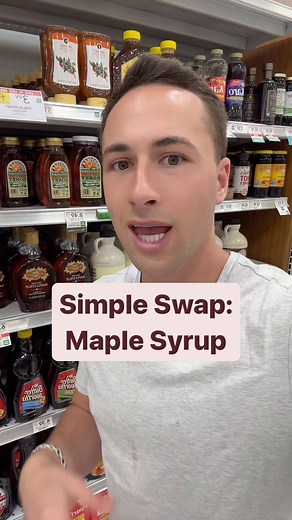15K views · 395 reactions | Did you know that over 90% of maple syrups are made with completely fake, processed, and artificial ingredients? 類 The next time you’re at the store, make sure the only ingredient in your maple syrup is… pure maple syrup! ✅ #health #maplesyrup #groceryshopping | Health With Hunter | Facebook