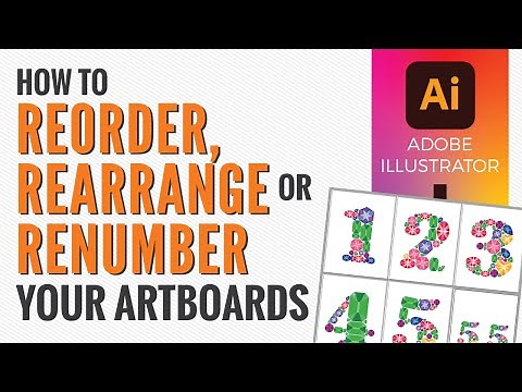 How to Reorder, Rearrange, or Renumber Artboards in Adobe Illustrator