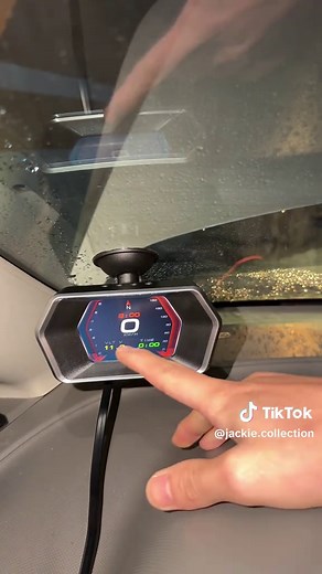 Check out this awesome digital speedometer that is available in the TikTok shop!#Car #Truck #Speedometer #CarRepair #OBD2