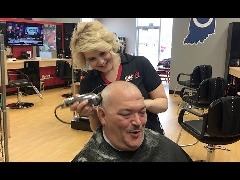 Jimmie Gets the Double MVP Treatment at the New Evansville Sport Clips