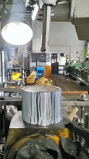 121K views · 553 reactions | Boring the outer circle. . #CNC...