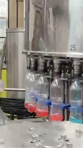 Cómo llenar 4 tipos Refrescos, aguas gaseosa al una vez