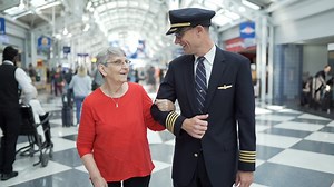 147K views · 2.2K reactions | A United pilot and a grandmother of 14 take a road trip. No, this isn't the start of a joke, it is how Captain Seth T. became Gloria’s "guardian angel.” | United | Facebook